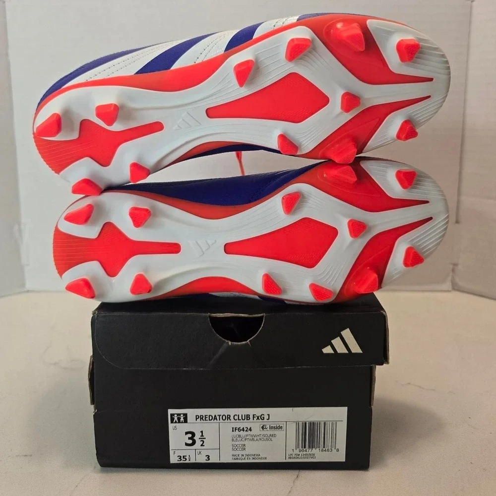 Adidas Predator club FXG J Blue/Orange kids - 3.5 US